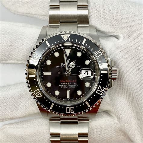 rolex sea dweller single red for sale|Rolex Sea-Dweller deep price.